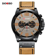 Load image into Gallery viewer, Top Brand Luxury Fashion Leather Strap Quartz Men
